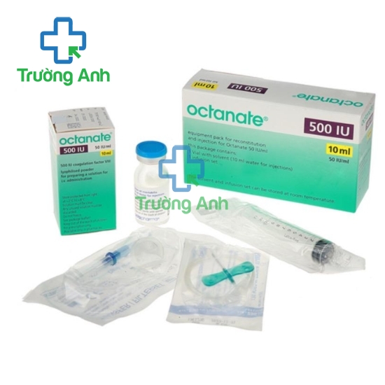Octanate 500IU - Thuốc phòng và điều trị chảy máu hiệu quả
